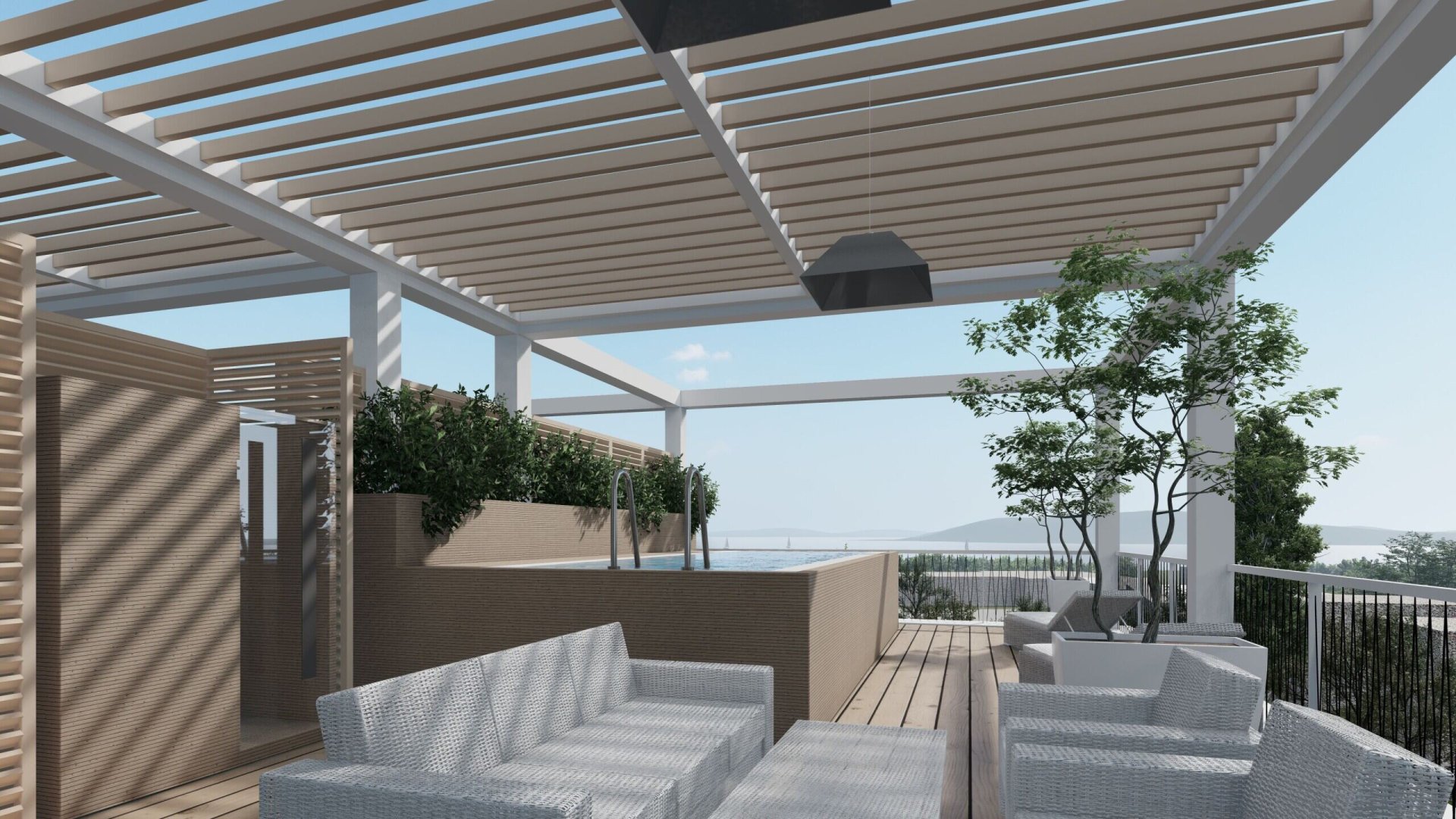 Új társasház a Balatonnál