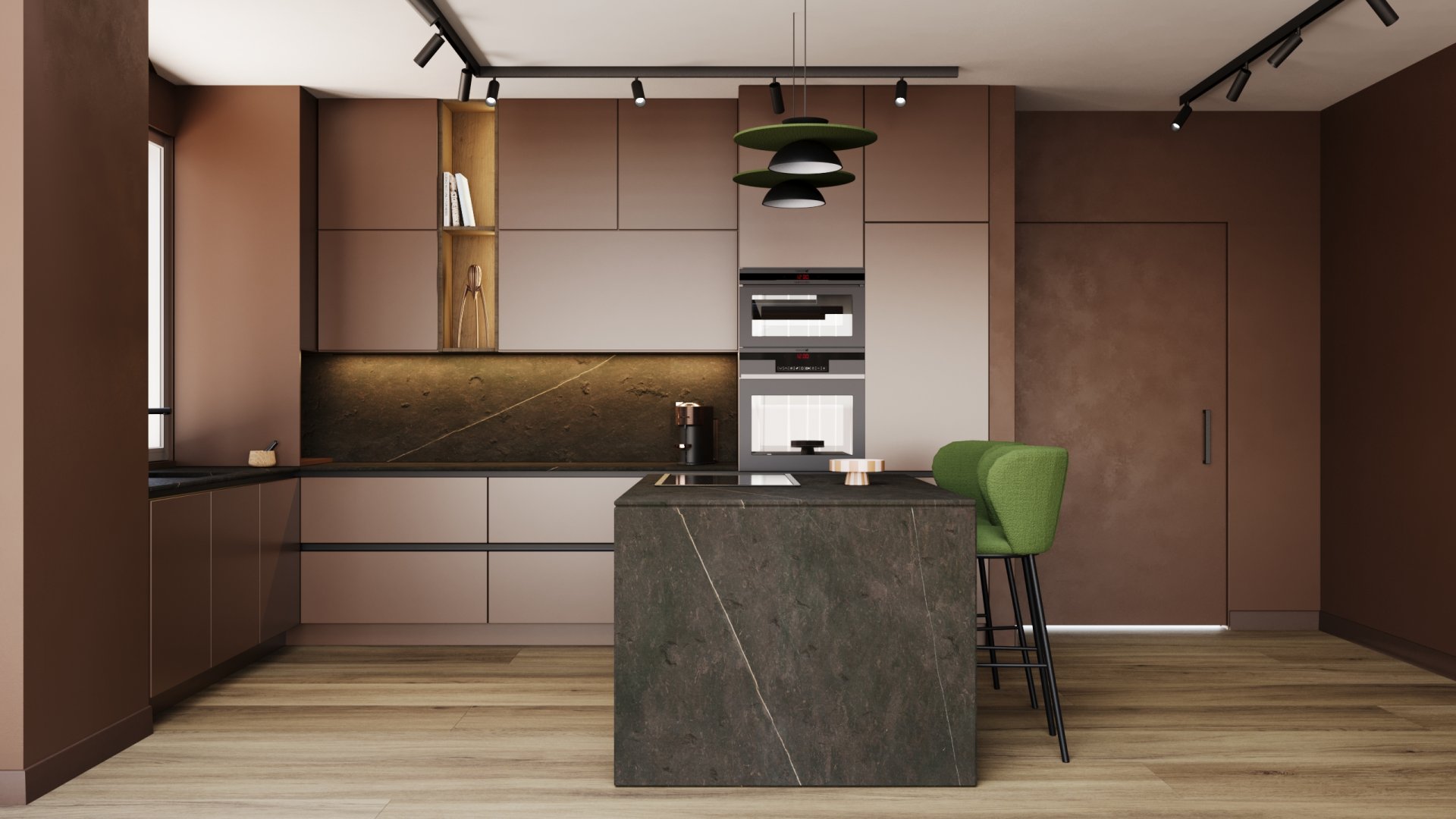 BF Luxury Resort belsőépítészeti látványtervek