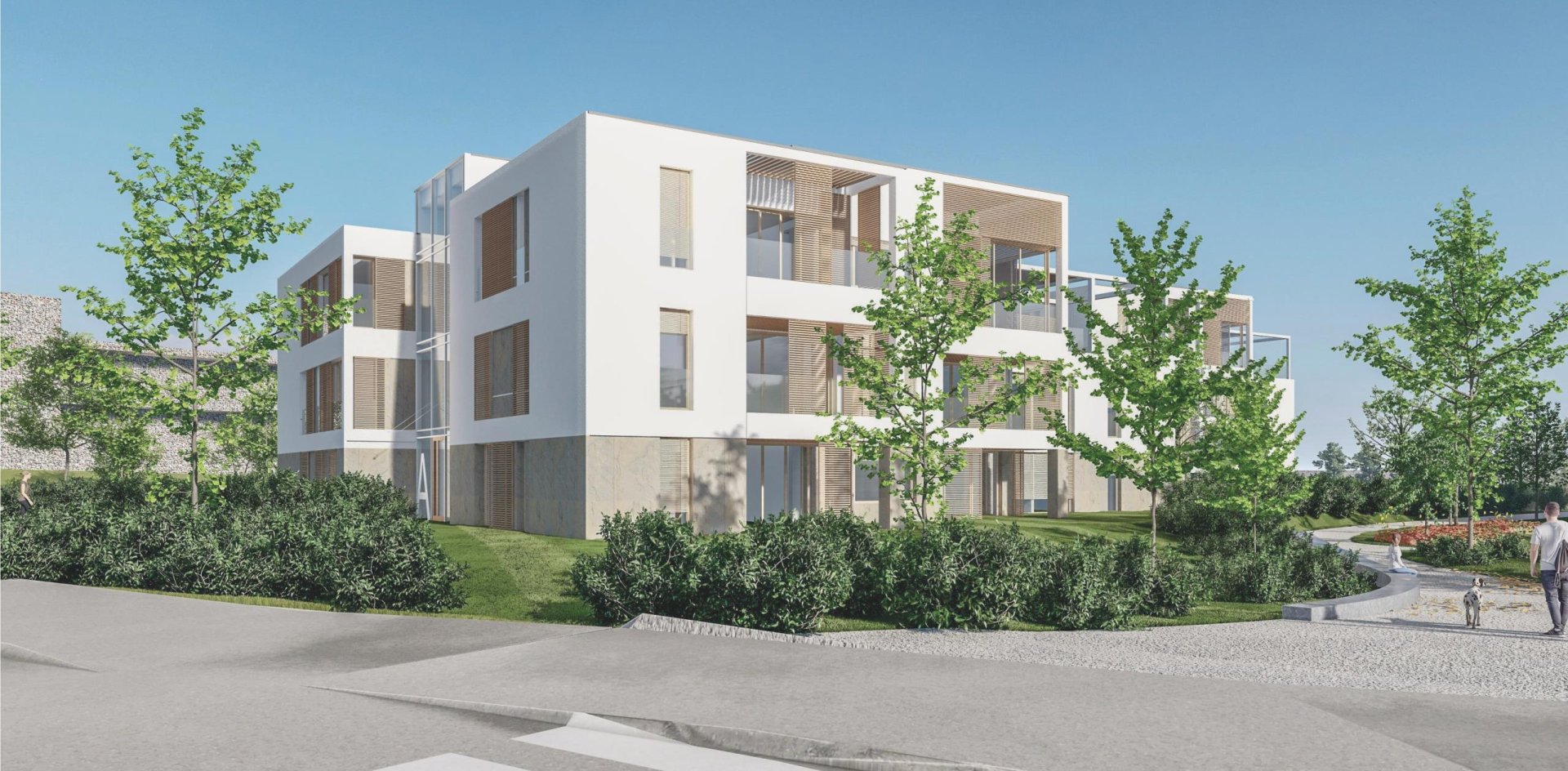 Épület látványtervek